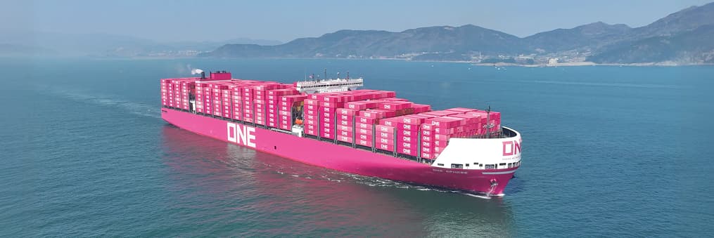 ONE green logistics sustainable shipping