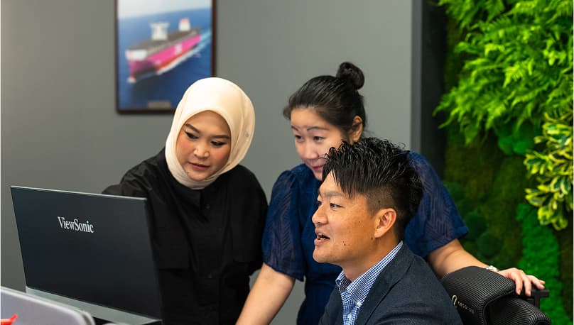 ONE Innovation vessel using technology for sustainable operational efficiency