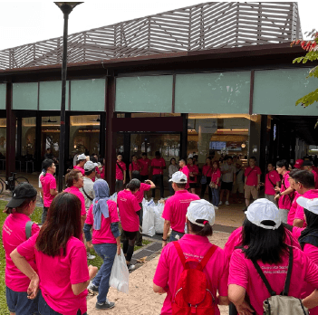 ONE Makes a Swell of a Difference on World Clean Up Day